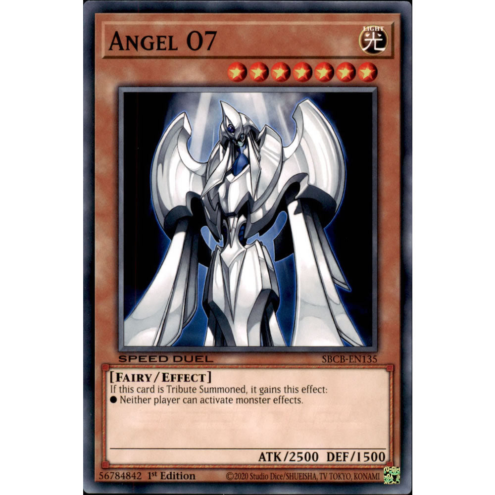 Angel O7 SBCB-EN135 Yu-Gi-Oh! Card from the Speed Duel: Battle City Set