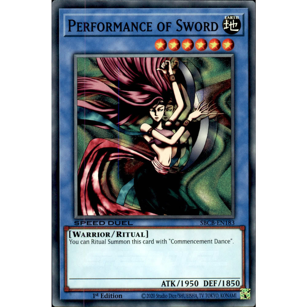 Performance of Sword SBCB-EN183 Yu-Gi-Oh! Card Performance of Sword SBCB-EN183 Yu-Gi-Oh! Card