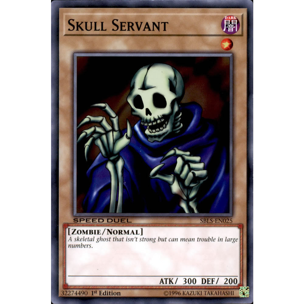 Skull Servant SBLS-EN025 Yu-Gi-Oh! Card from the Speed Duel: Arena of Lost Souls Set