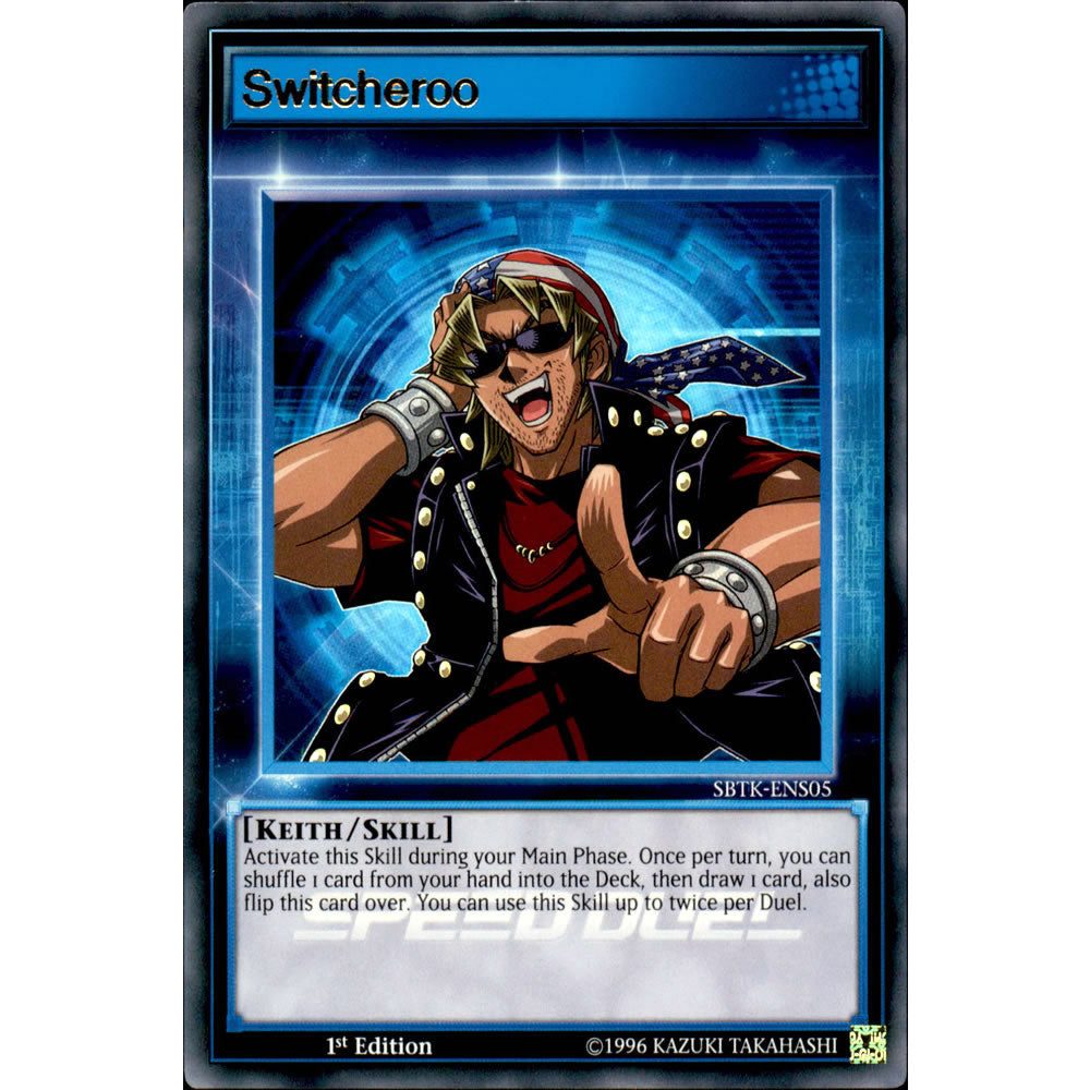 Switcheroo SBTK-ENS05 Yu-Gi-Oh! Card from the Speed Duel: Trials of the Kingdom Set