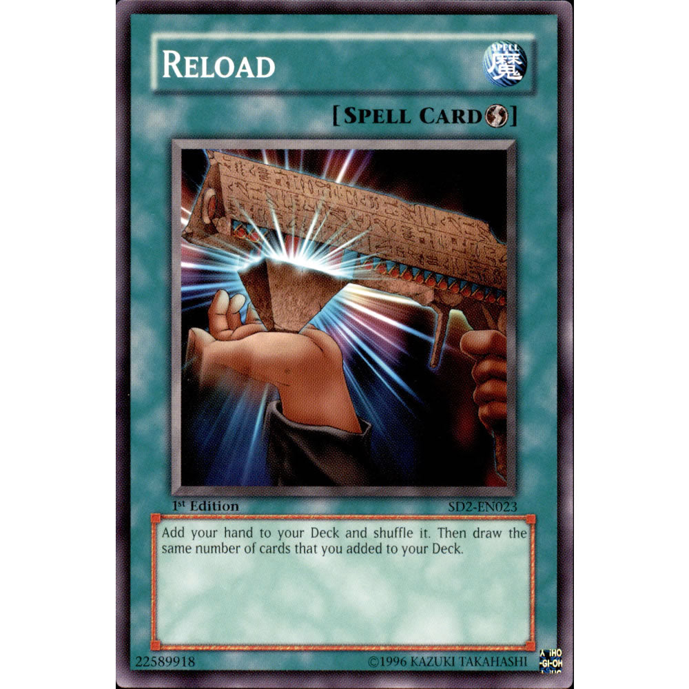reload yugioh card Reload SD2-EN023 Yu-Gi-Oh! Card