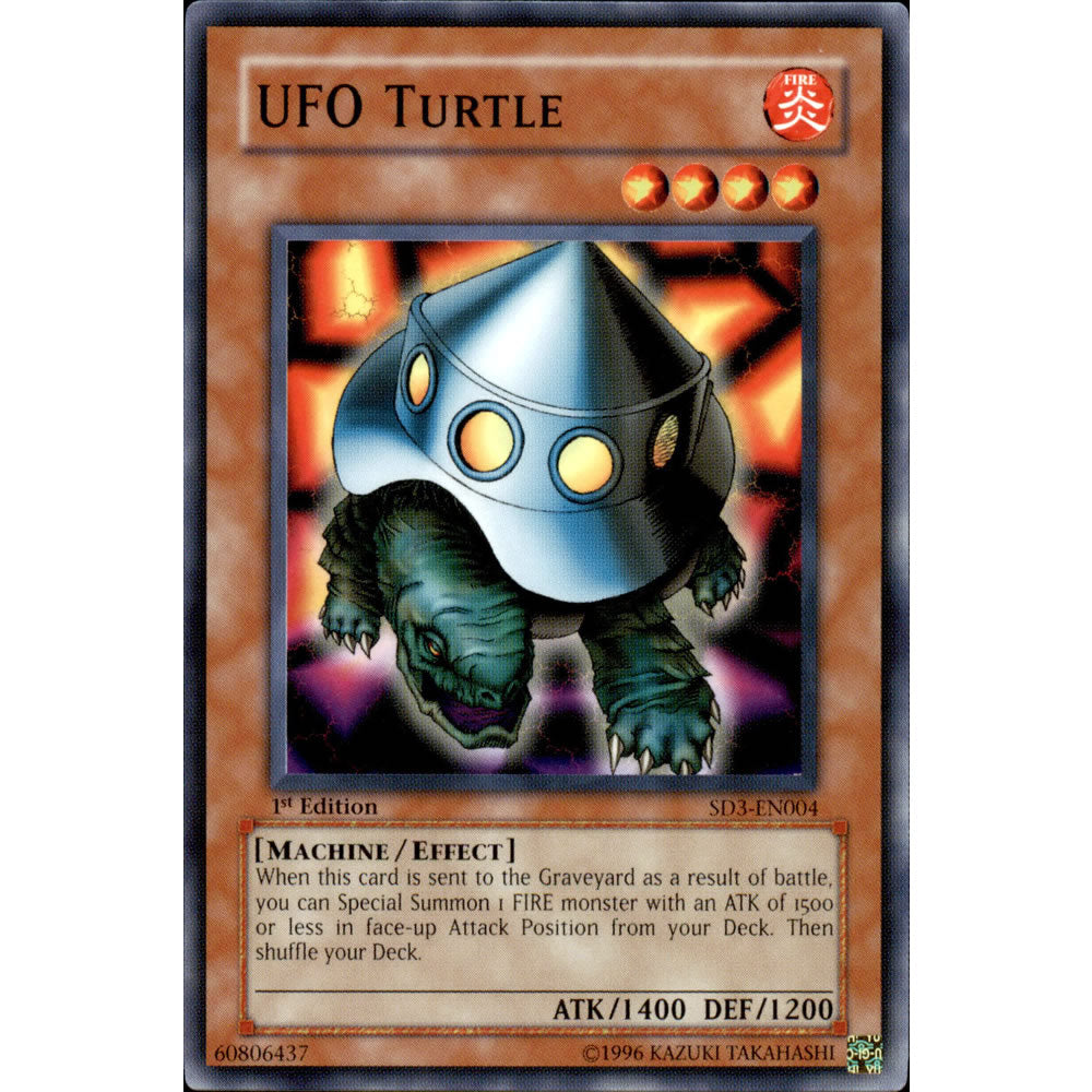 UFO Turtle SD3-EN004 Yu-Gi-Oh! Card - Deckboosters UFO Turtle SD3-EN004 Yu-Gi-Oh! Card - Deckboosters