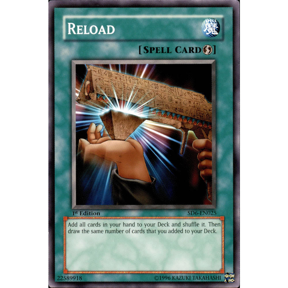 yugioh add card from deck to hand Reload SD6-EN025 Yu-Gi-Oh! Card