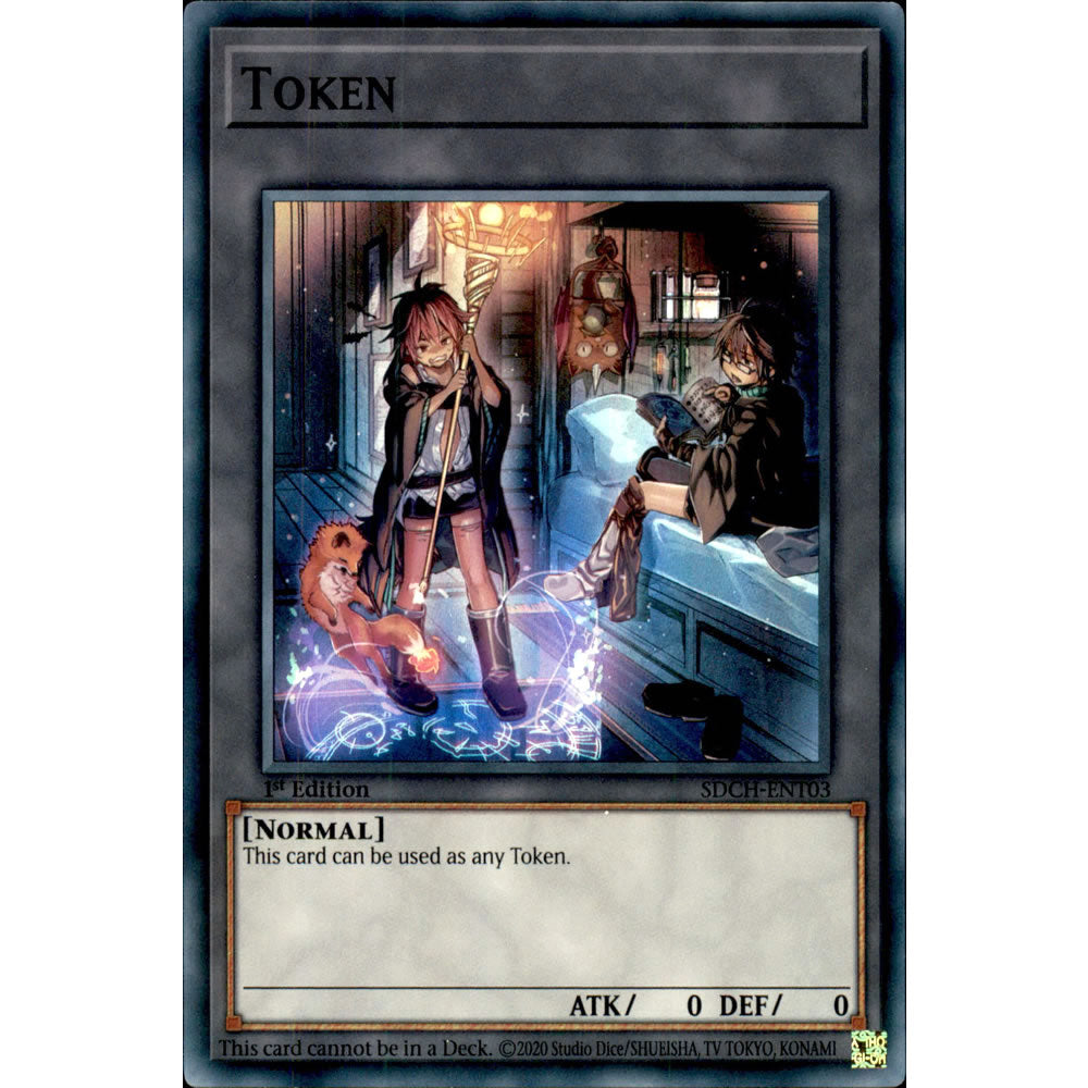 Token SDCH-ENT03 Yu-Gi-Oh! Card - Deckboosters Token SDCH-ENT03 Yu-Gi-Oh! Card - Deckboosters