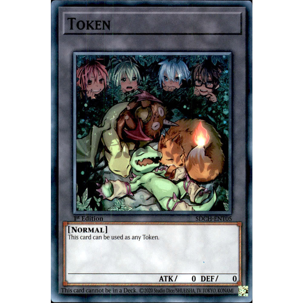 Token SDCH-ENT05 Yu-Gi-Oh! Card - Deckboosters Token SDCH-ENT05 Yu-Gi-Oh! Card - Deckboosters