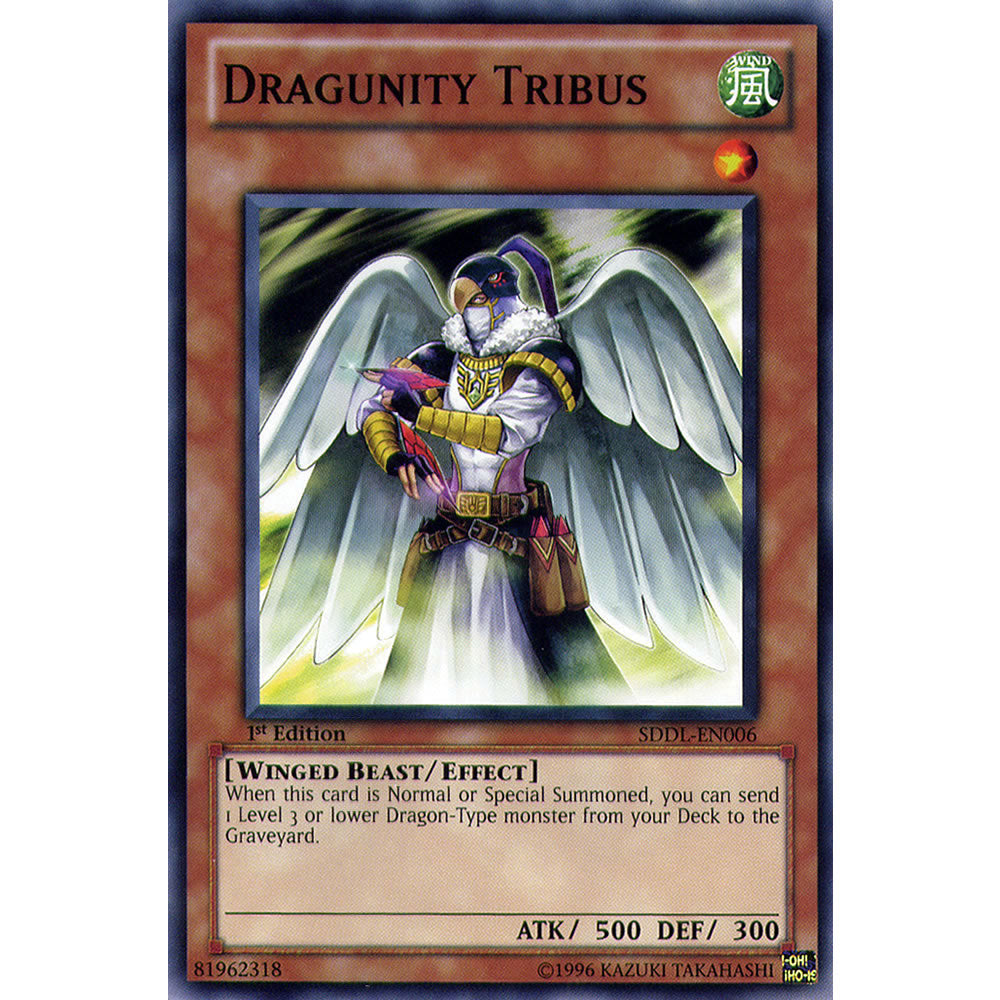 Dragunity Tribus SDDL-EN006 Yu-Gi-Oh! Card - Deckboosters Dragunity Tribus SDDL-EN006 Yu-Gi-Oh! Card - Deckboosters