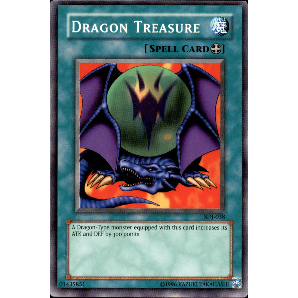 Dragon Treasure SDJ-038 Yu-Gi-Oh! Card