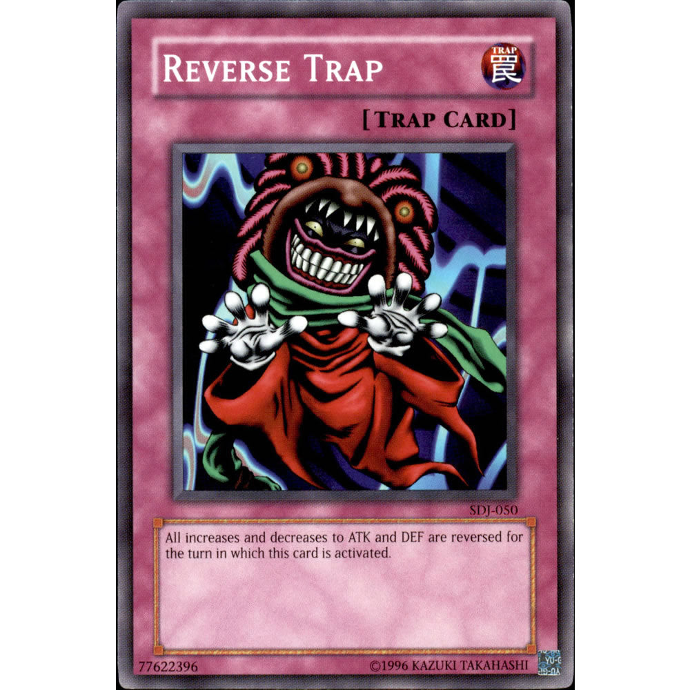 reverse card yugioh Reverse Trap SDJ-050 Yu-Gi-Oh! Card
