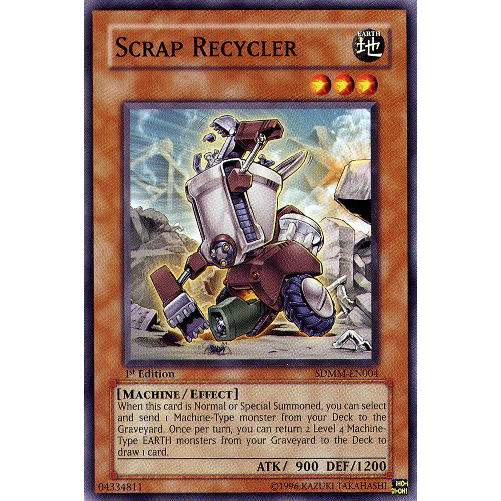Scrap Recycler SDMM-EN004 Yu-Gi-Oh! Card from the Machina Mayhem Set