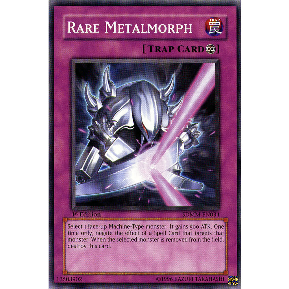 Rare Metalmorph SDMM-EN034 Yu-Gi-Oh! Card from the Machina Mayhem Set