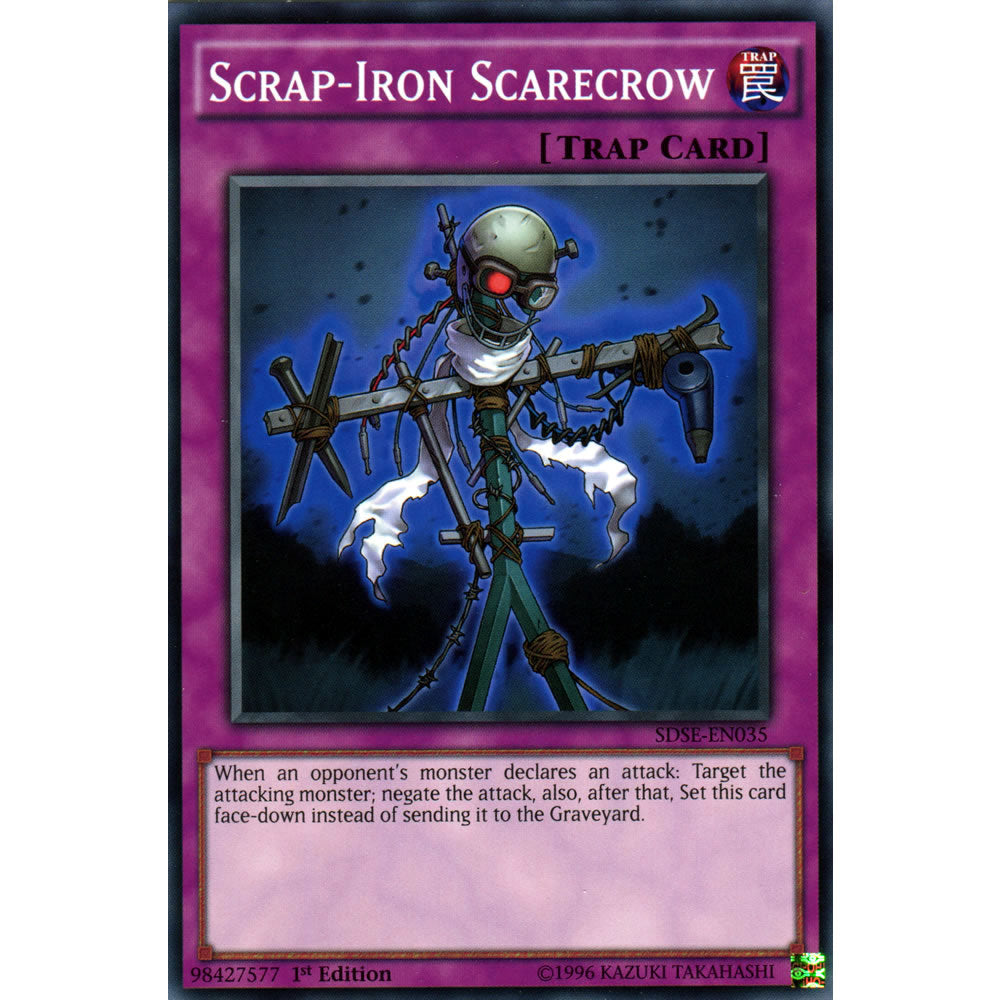 Scrap-Iron Scarecrow SDSE-EN035 Yu-Gi-Oh! Card from the Synchron Extreme Set