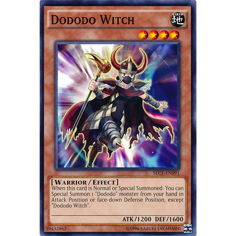 Dododo Witch SECE-EN091 Yu-Gi-Oh! Card from the Secrets of Eternity Set
