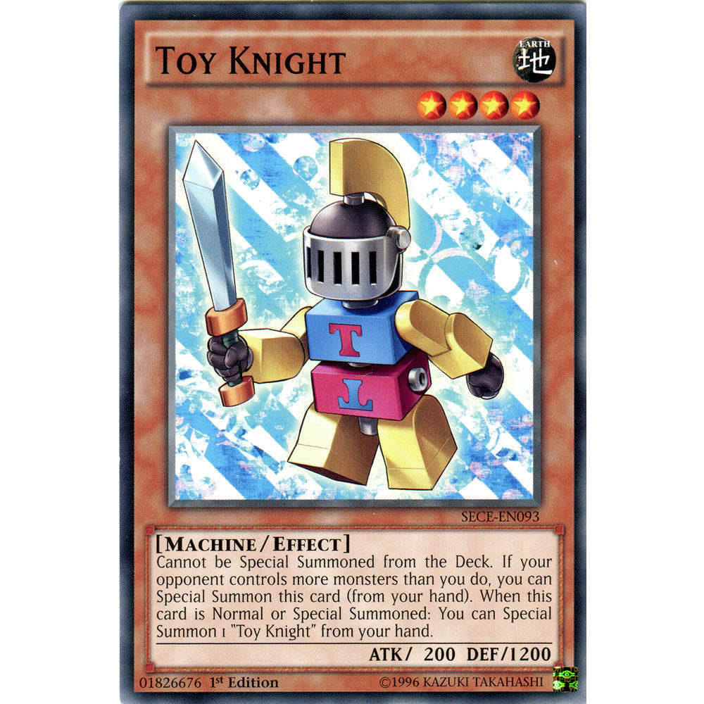 Toy Knight SECE-EN093 Yu-Gi-Oh! Card from the Secrets of Eternity Set