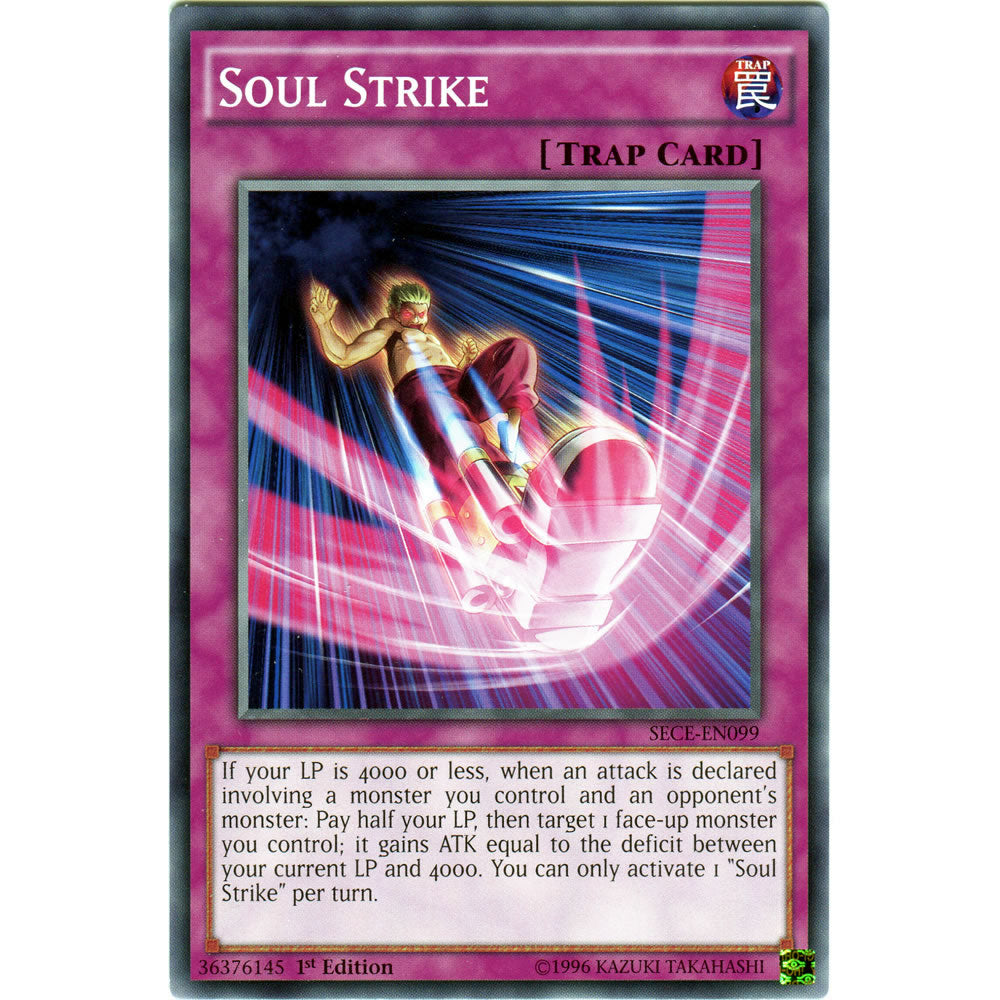 Soul Strike SECE-EN099 Yu-Gi-Oh! Card from the Secrets of Eternity Set