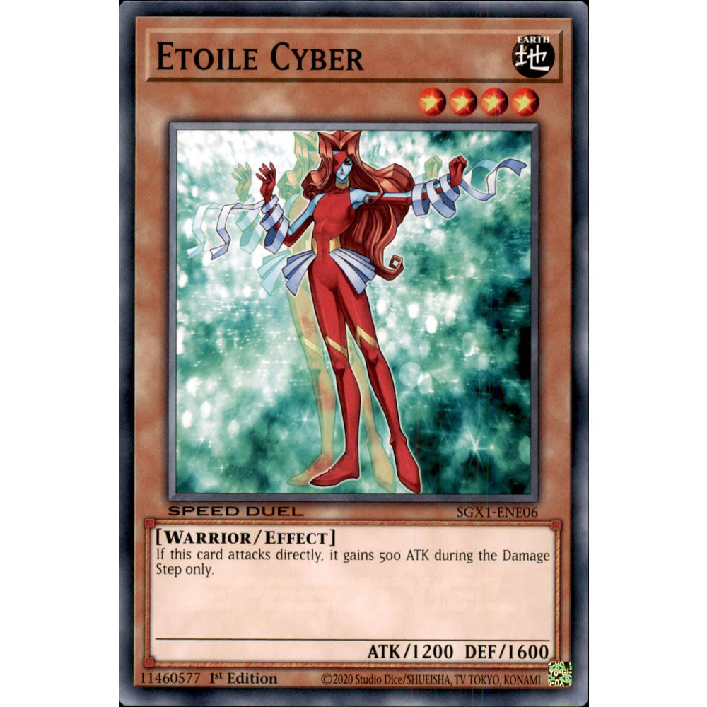 Etoile Cyber SGX1-ENE06 Yu-Gi-Oh! Card from the Speed Duel GX: Duel Academy Box Set