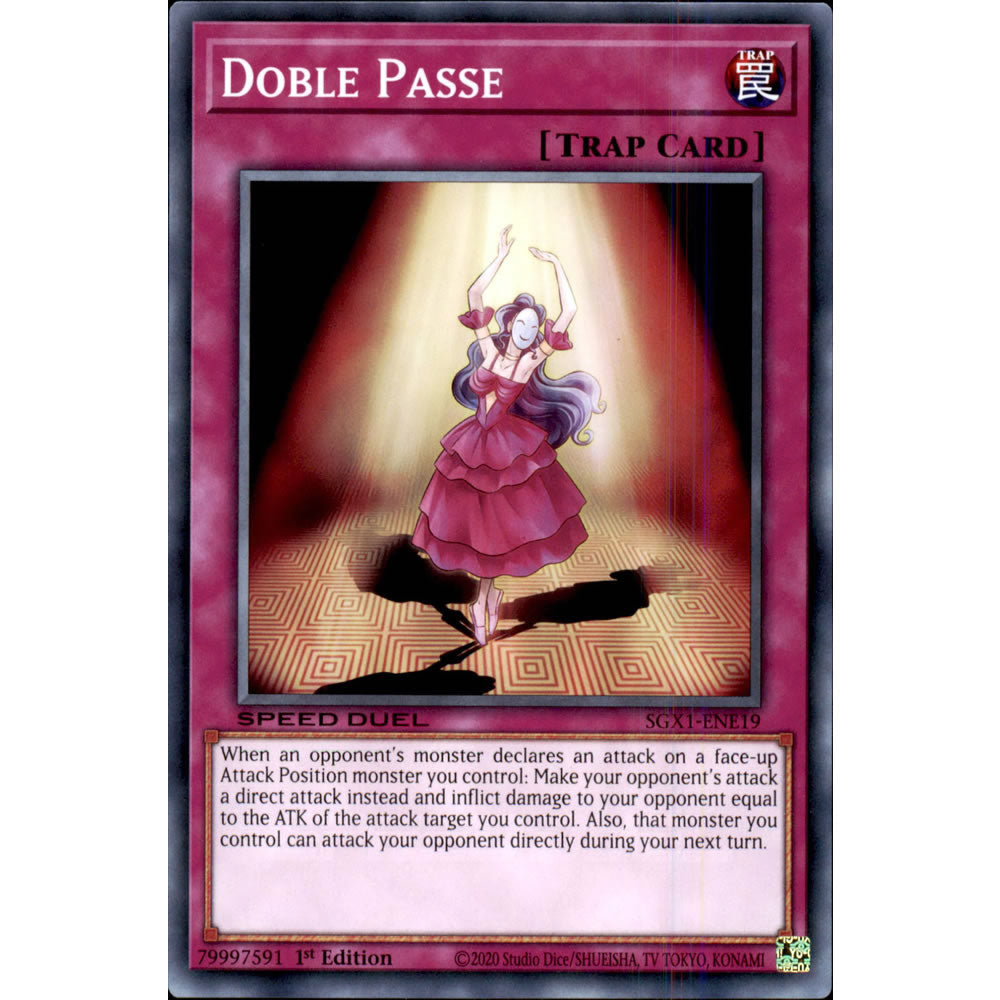 Doble Passe SGX1-ENE19 Yu-Gi-Oh! Card from the Speed Duel GX: Duel Academy Box Set