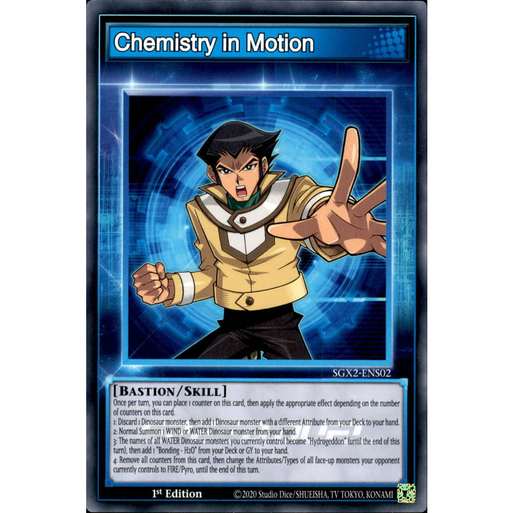 Chemistry in Motion SGX2-ENS02 Yu-Gi-Oh! Card Chemistry in Motion SGX2-ENS02 Yu-Gi-Oh! Card