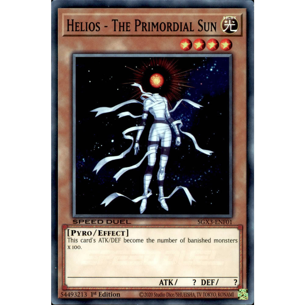 helios yugioh card Helios