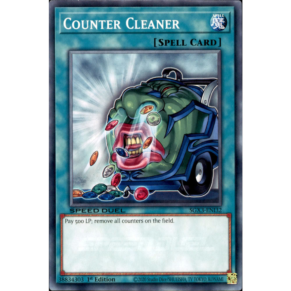 yugioh counter cards Counter Cleaner SGX3-ENI32 Yu-Gi-Oh! Card