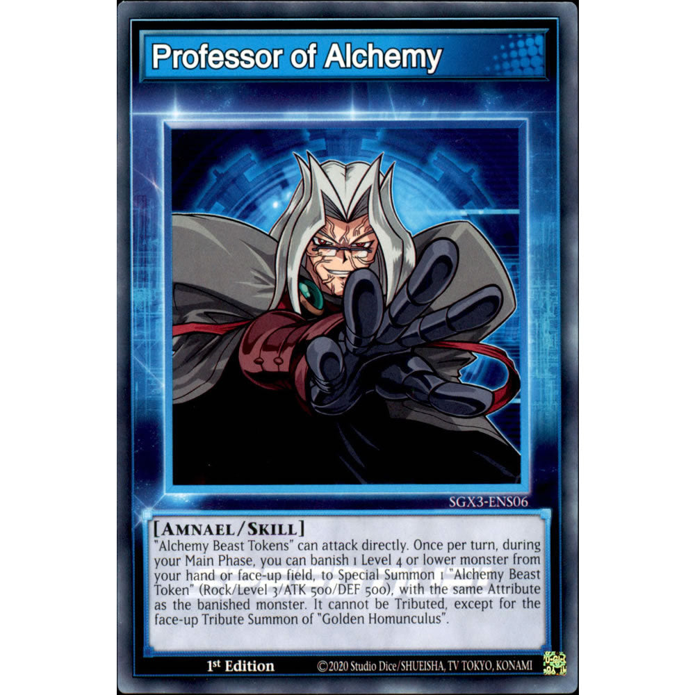 Professor of Alchemy SGX3-ENS06 Yu-Gi-Oh! Card Professor of Alchemy SGX3-ENS06 Yu-Gi-Oh! Card