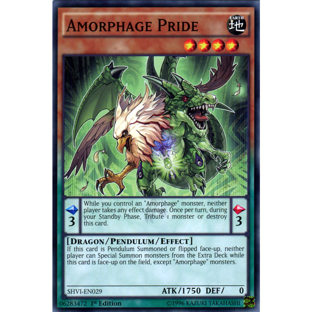 amorphage monsters Amorphage Pride SHVI-EN029 Yu-Gi-Oh! Card