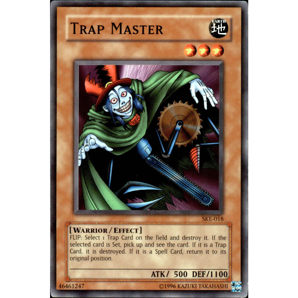 Trap Master SKE-018 Yu-Gi-Oh! Card - Deckboosters Trap Master SKE-018 Yu-Gi-Oh! Card - Deckboosters