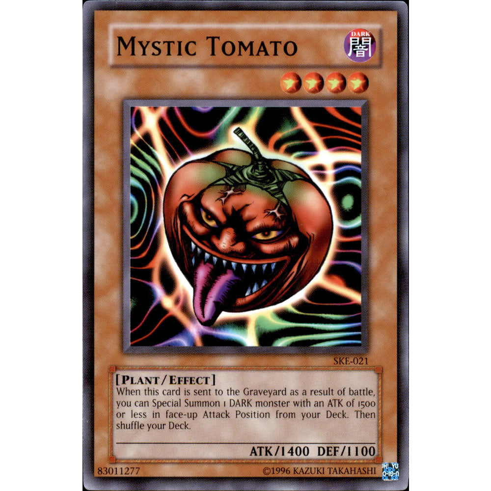 Mystic Tomato SKE-021 Yu-Gi-Oh! Card - Deckboosters Mystic Tomato SKE-021 Yu-Gi-Oh! Card - Deckboosters