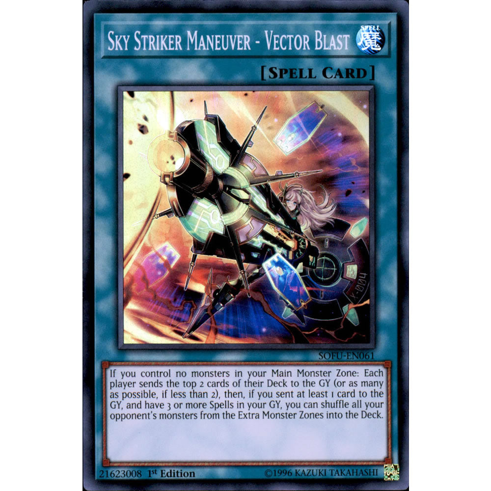 Sky Striker Maneuver - Vector Blast! SOFU-EN061 Yu-Gi-Oh! Card from the Soul Fusion Set
