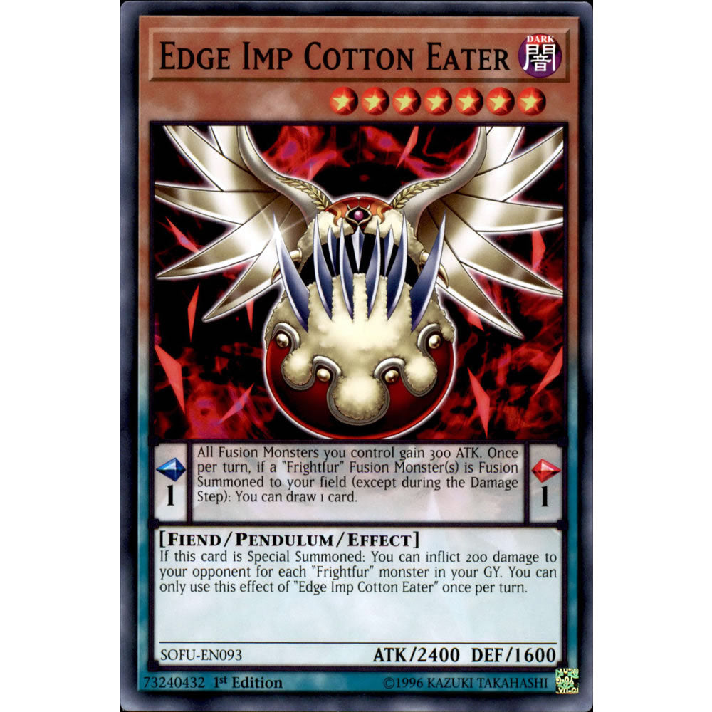 Edge Imp Cotton Eater SOFU-EN093 Yu-Gi-Oh! Card from the Soul Fusion Set