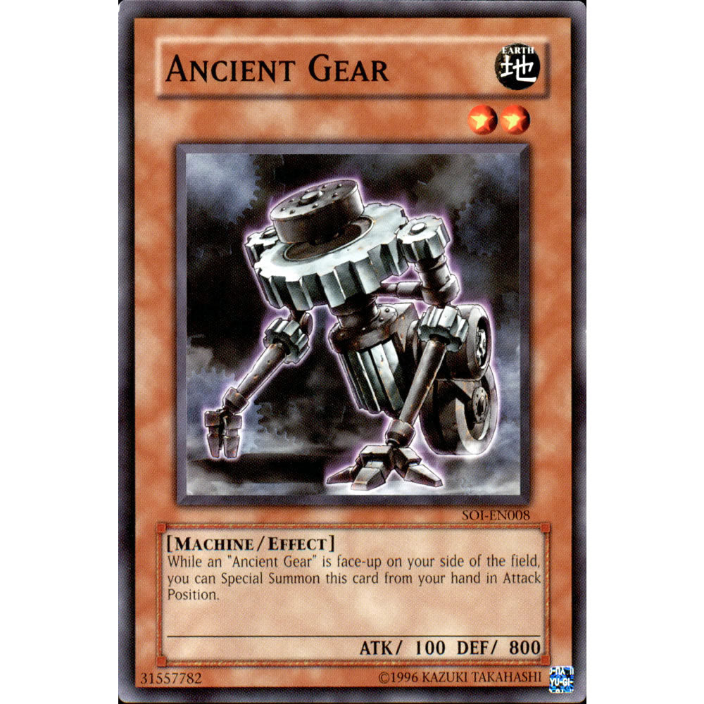 Ancient Gear SOI-EN008 Yu-Gi-Oh! Card - Deckboosters Ancient Gear SOI-EN008 Yu-Gi-Oh! Card - Deckboosters