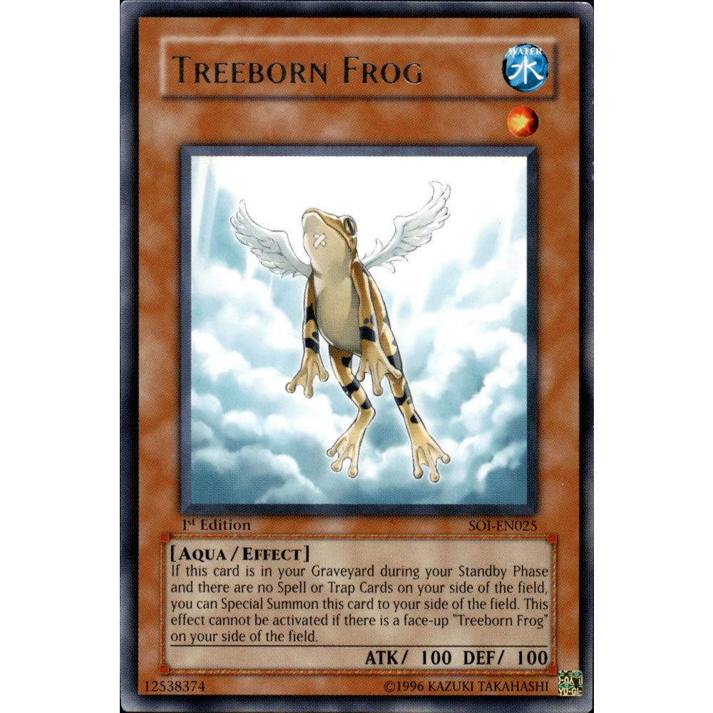 yugioh frog cards Treeborn Frog SOI-EN025 Yu-Gi-Oh! Card