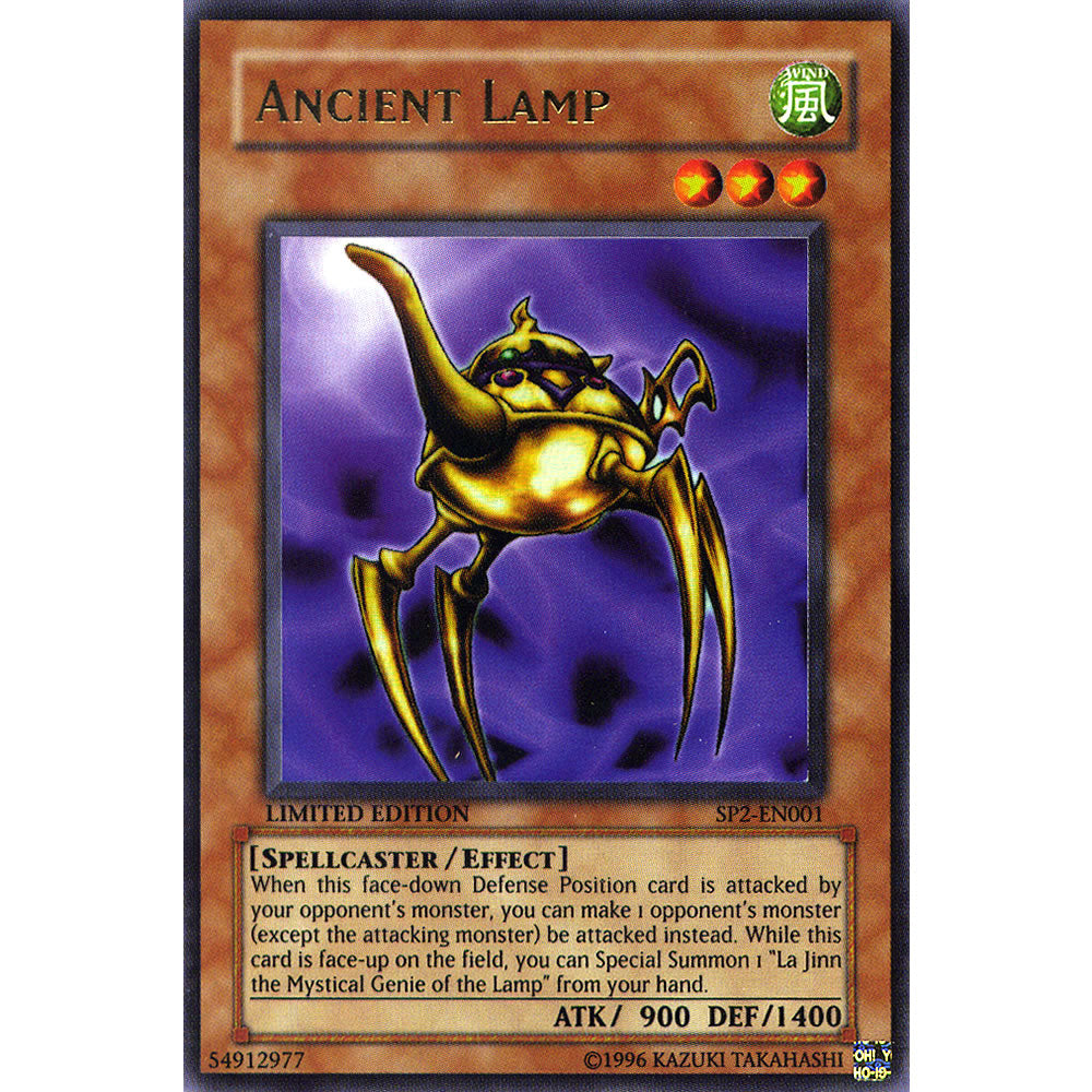 Ancient Lamp SP2-EN001 Yu-Gi-Oh! Card from the Sneak Preview 2 Set