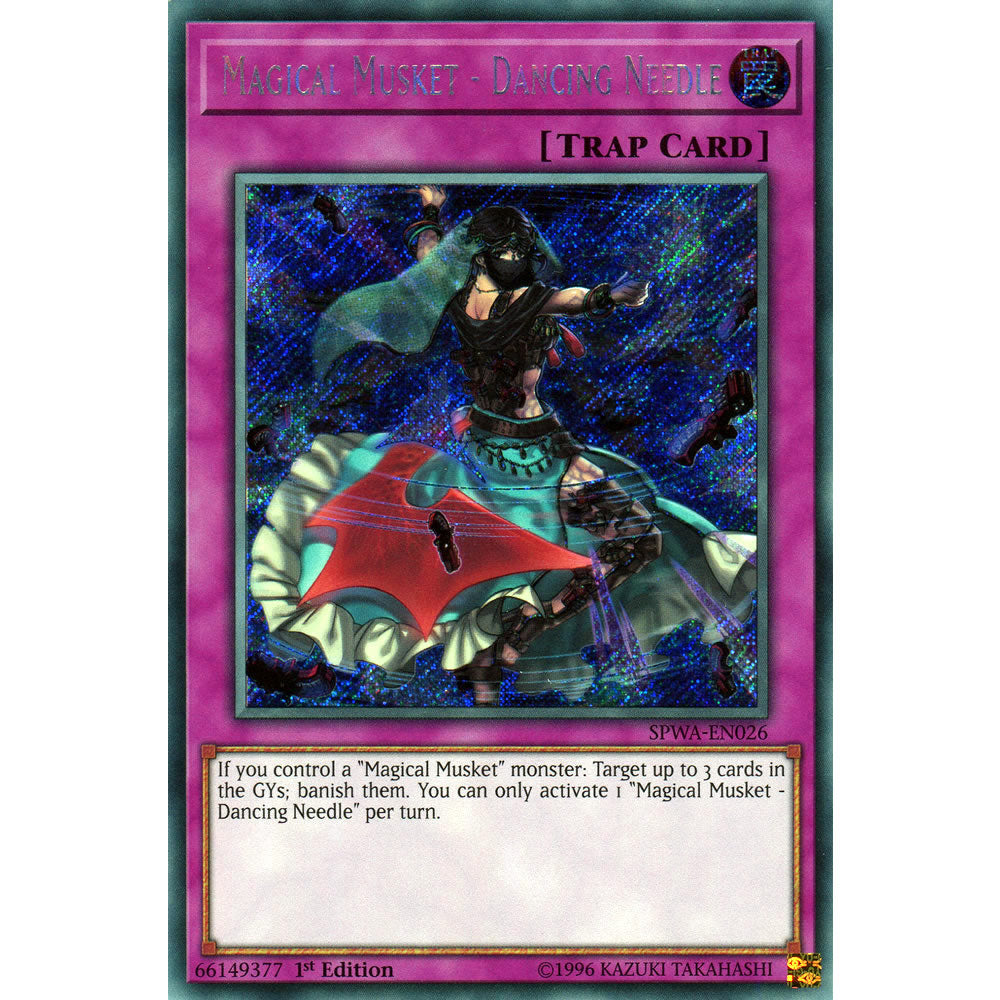 Magical Musket - Dancing Needle SPWA-EN026 Yu-Gi-Oh! Card from the Spirit Warriors Set