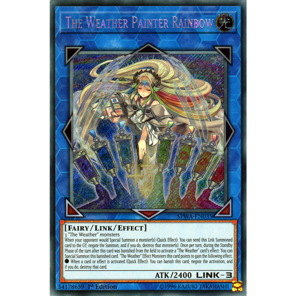 The Weather Painter Rainbow SPWA-EN035 Yu-Gi-Oh! Card The Weather Painter Rainbow SPWA-EN035 Yu-Gi-Oh! Card