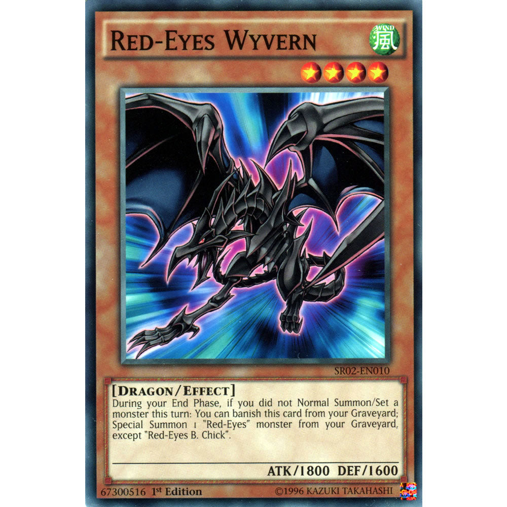 Red-Eyes Wyvern SR02-EN010 Yu-Gi-Oh! Card