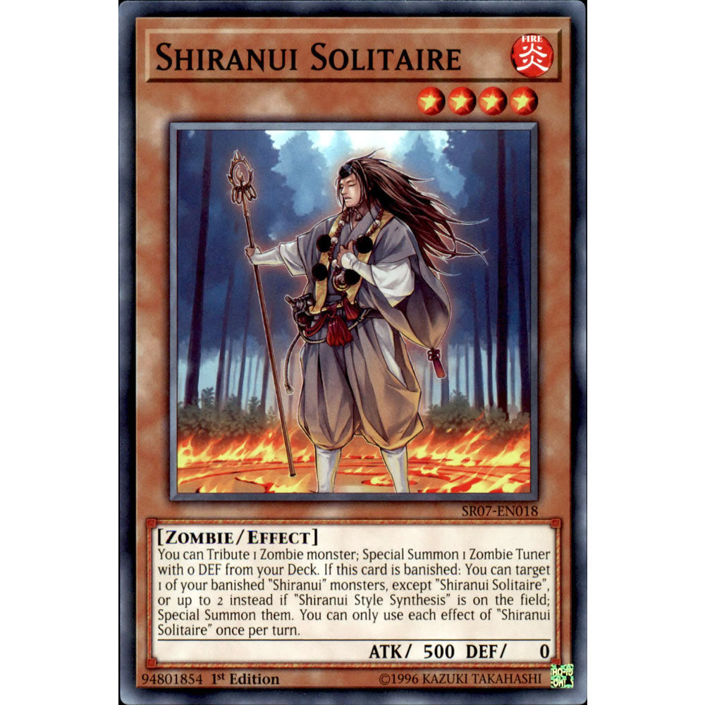 Shiranui Solitaire SR07-EN018 Yu-Gi-Oh! Card Shiranui Solitaire SR07-EN018 Yu-Gi-Oh! Card