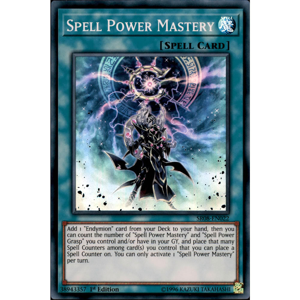 Spell Power Mastery SR08-EN022 Yu-Gi-Oh! Card Spell Power Mastery SR08-EN022 Yu-Gi-Oh! Card