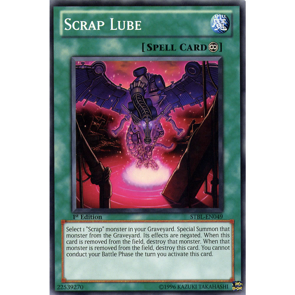 Scrap Lube STBL-EN049 Yu-Gi-Oh! Card from the Starstrike Blast Set