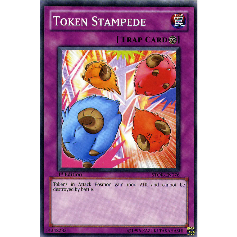 Token Stampede STOR-EN076 Yu-Gi-Oh! Card from the Storm of Ragnarok Set