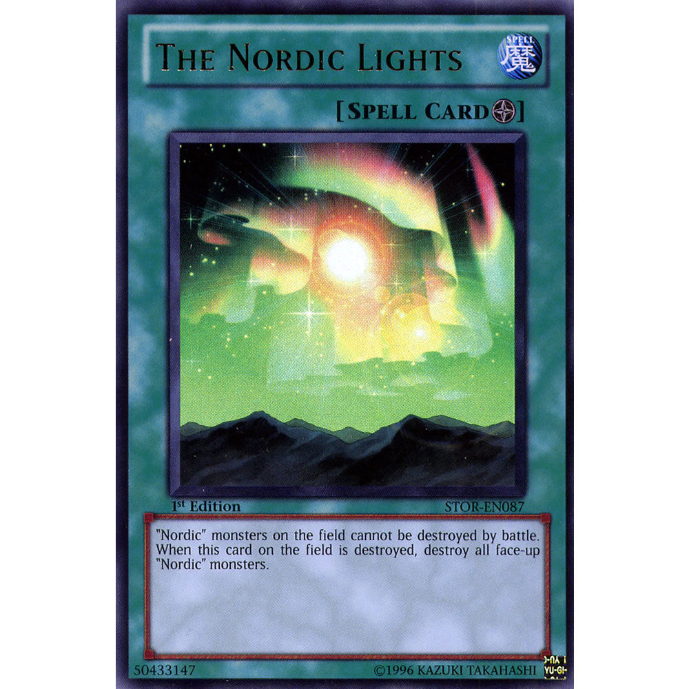 The Nordic Lights STOR-EN087 Yu-Gi-Oh! Card from the Storm of Ragnarok Set