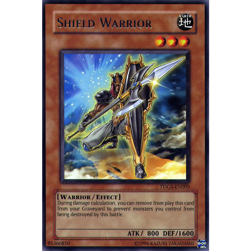 Shield Warrior TDGS-EN005 Yu-Gi-Oh! Card - Deckboosters Shield Warrior TDGS-EN005 Yu-Gi-Oh! Card - Deckboosters