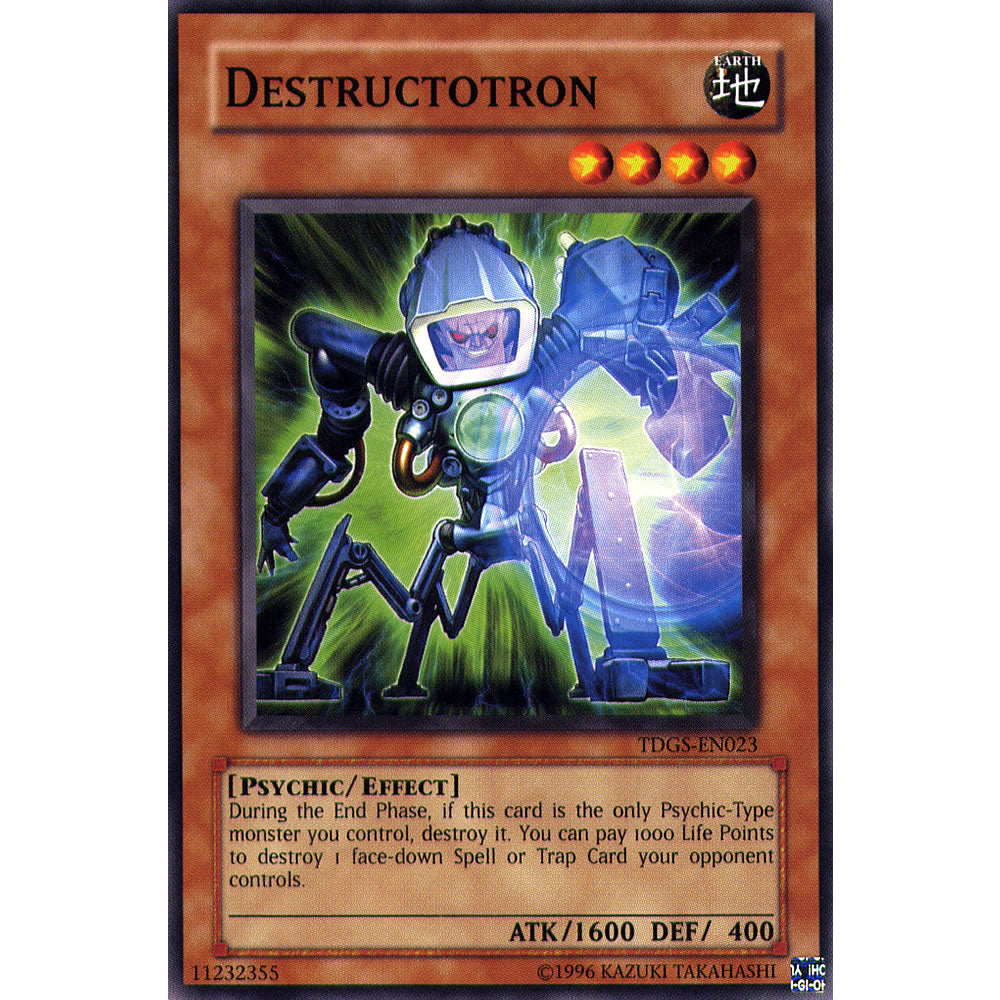 Destructotron TDGS-EN023 Yu-Gi-Oh! Card - Deckboosters Destructotron TDGS-EN023 Yu-Gi-Oh! Card - Deckboosters