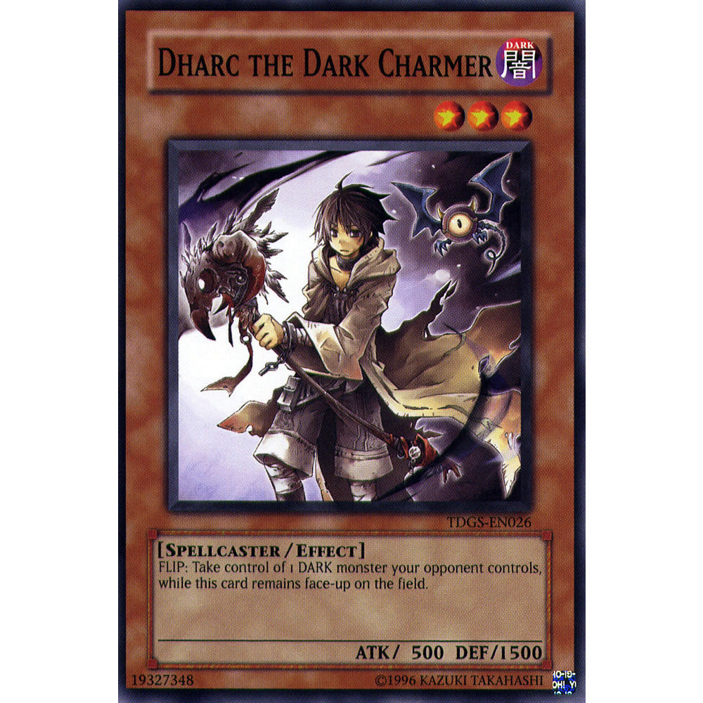 Dharc the Dark Charmer TDGS-EN026 Yu-Gi-Oh! Card Dharc the Dark Charmer TDGS-EN026 Yu-Gi-Oh! Card