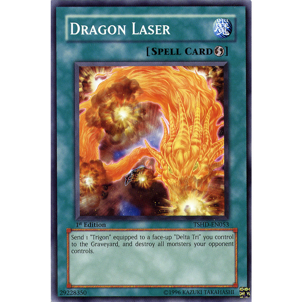 Dragon Laser TSHD-EN053 Yu-Gi-Oh! Card from the The Shining Darkness Set