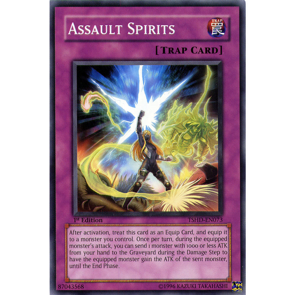 Assault Spirits TSHD-EN073 Yu-Gi-Oh! Card from the The Shining Darkness Set