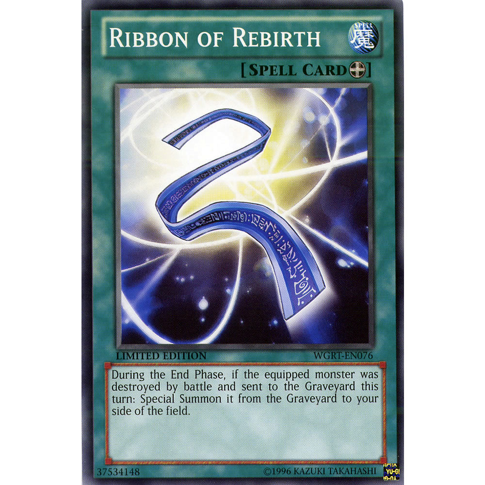 Ribbon of Rebirth WGRT-EN076 Yu-Gi-Oh! Card from the War of the Giants Reinforcements Set