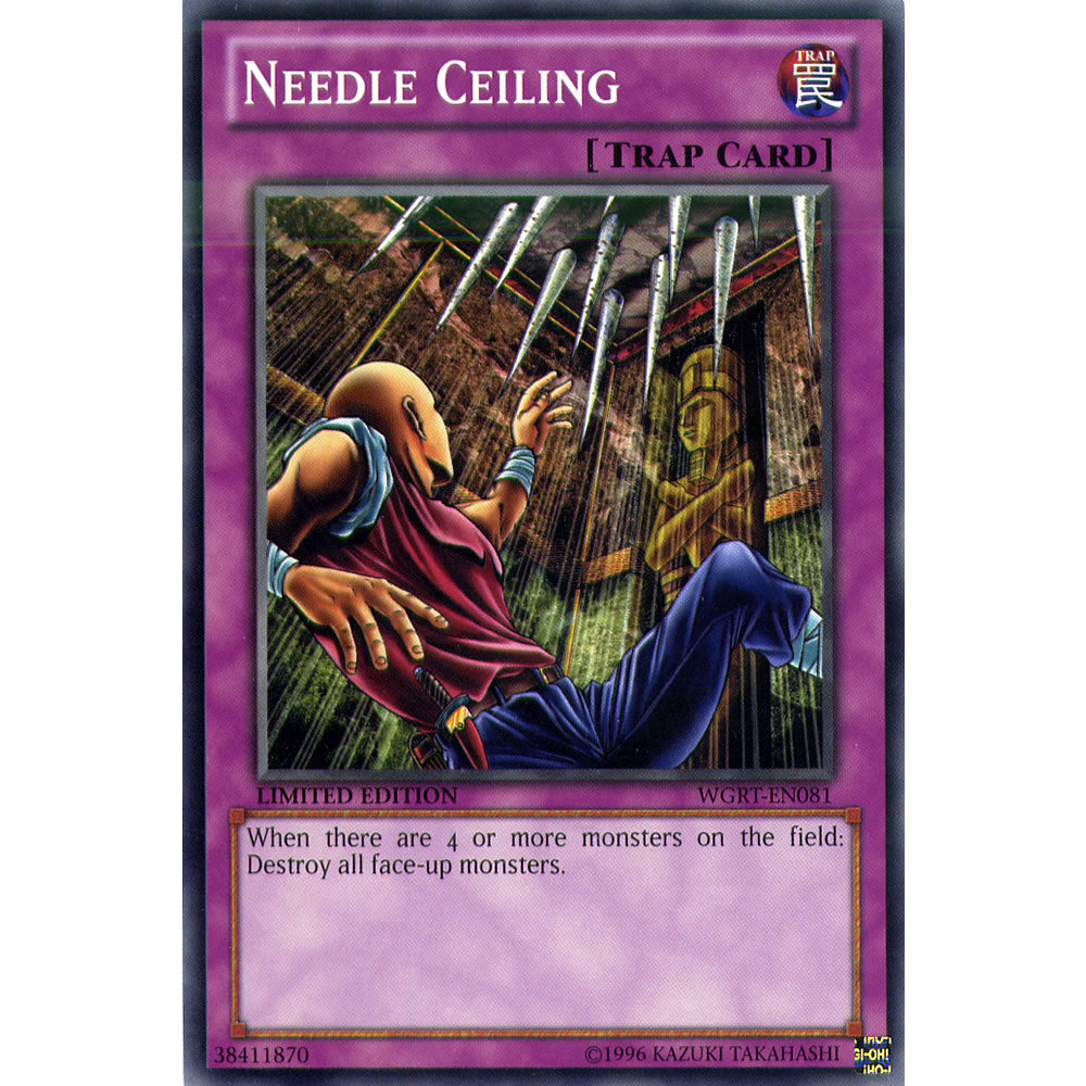 Needle Ceiling WGRT-EN081 Yu-Gi-Oh! Card from the War of the Giants Reinforcements Set