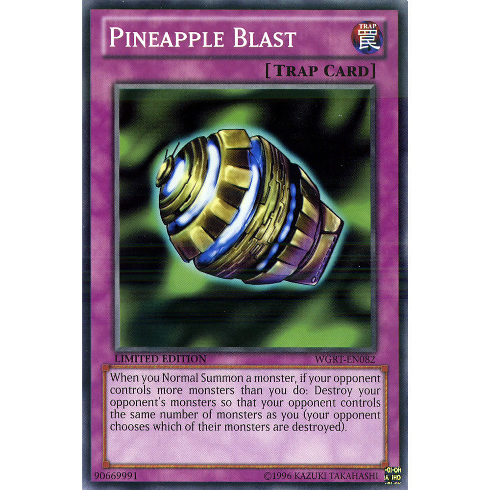 Pineapple Blast WGRT-EN082 Yu-Gi-Oh! Card from the War of the Giants Reinforcements Set