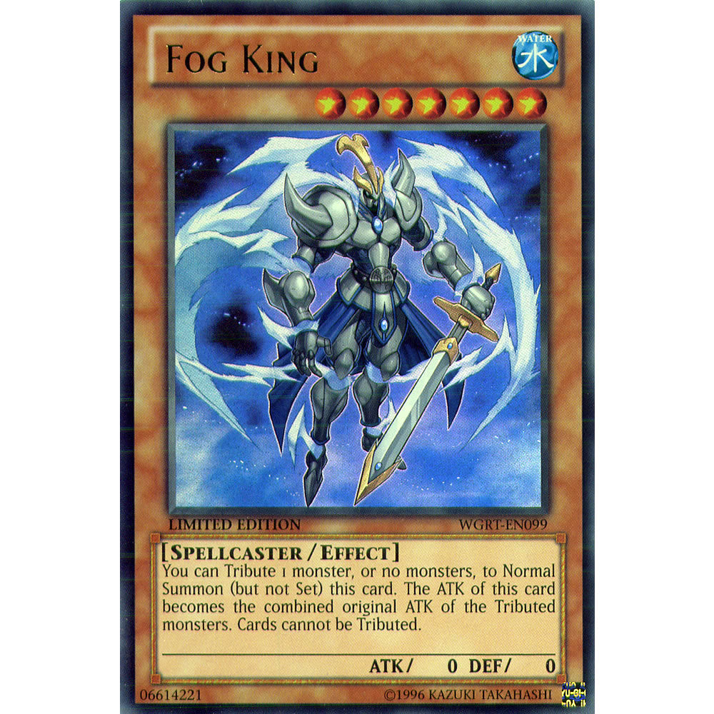Fog King WGRT-EN099 Yu-Gi-Oh! Card from the War of the Giants Reinforcements Set