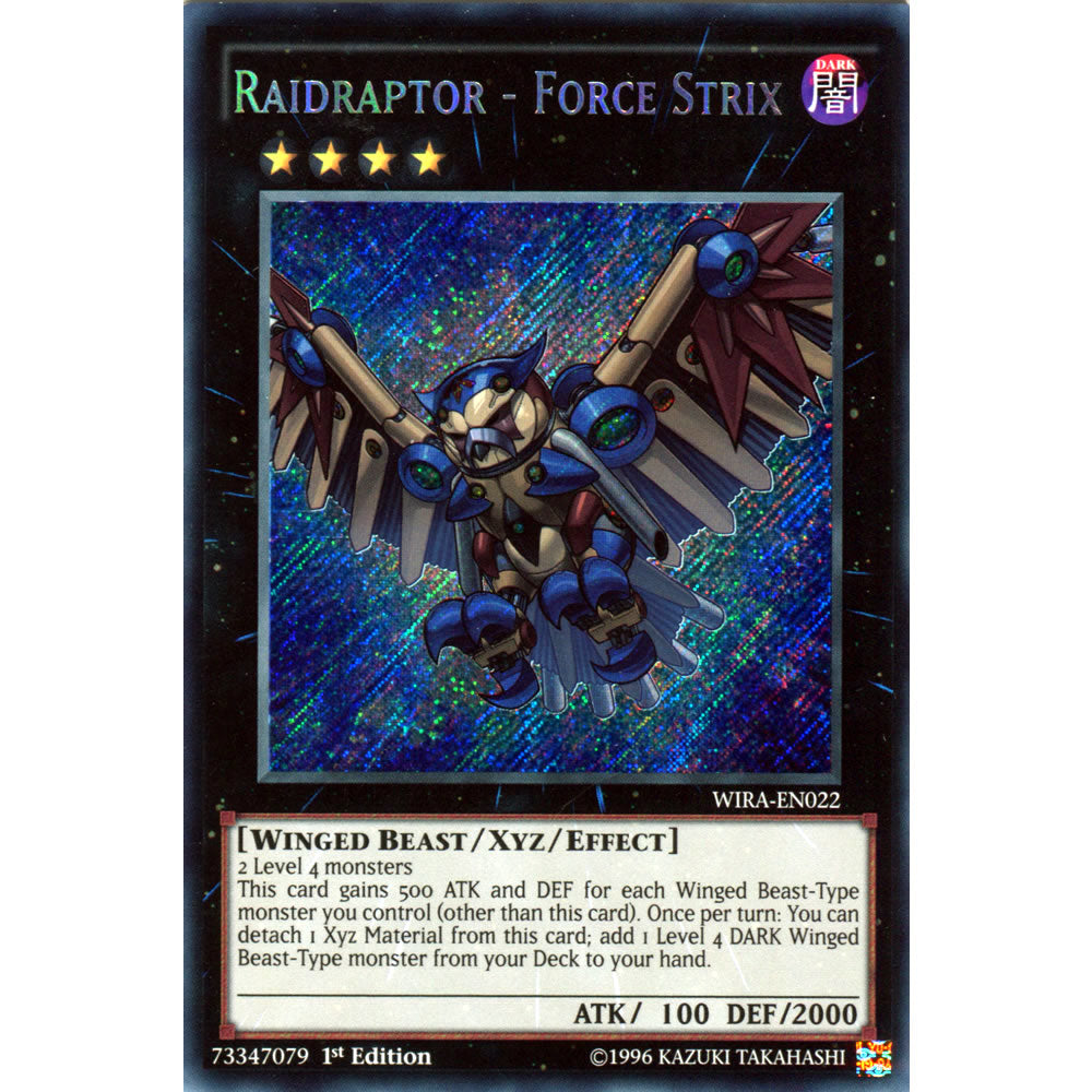 Raidraptor - Force Strix WIRA-EN022 Yu-Gi-Oh! Card Raidraptor - Force Strix WIRA-EN022 Yu-Gi-Oh! Card